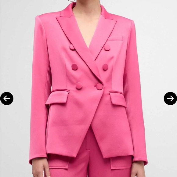 Veronica Beard Jackets & Blazers - Veronica Beard Miller Dickey Blazer Hibiscus
